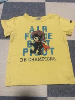 ダブルビー 黄色　イエロー　ビーくん　Tシャツ
