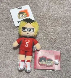 孤爪研磨 ハイキュー じろりぬいぐるみ 黒尾鉄朗 ヘアクリップ