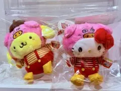 キーホルダー ブタメンマ スコットキーホルダー ポムポムプリン キティ