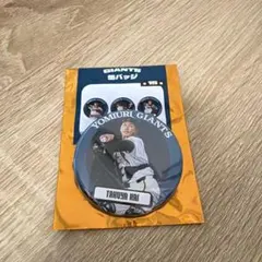ジャイアンツ 缶バッジ 甲斐拓也