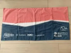 富山マラソン2025　フィニッシャータオル