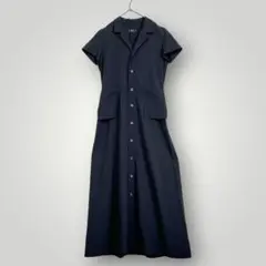 Y's ワイズ 2000年代 変形ロングワンピース ウール100% 日本製 3