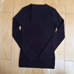 ユニクロ UNIQLO ニット タートルネック　カットソー M ウール