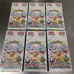 新品未開封シュリンク付き ポケモンカードゲーム テラスタルフェスex 6box