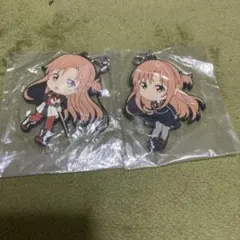 SAO アスナ　ラバーストラップ 2個セット