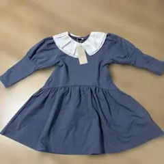 petit main 襟付きカットワンピース 110cm