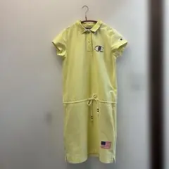 Champion イエローポロワンピース