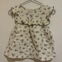JUO 花柄ブラウス 100cm