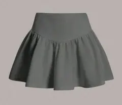 グレー フレアスカート SHEIN