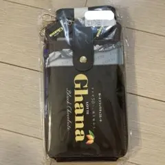 ロッテ ガーナ ブラックチョコレート スマホショルダーバッグ