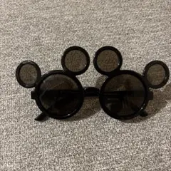 東京ディズニーリゾート　ミッキー型　黒サングラス