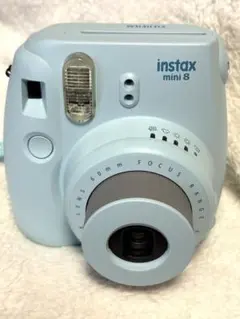 ジャンク品　チェキinstax mini8 水色