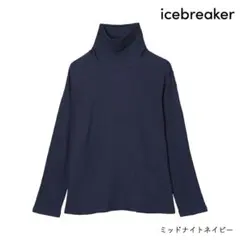 icebreaker メリノウール ワッフルカットソー タートルネック サーマルのサムネイル