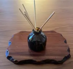 一枚板台座　壺.花瓶.盆栽.ディフューザーなどの置きに レトロインテリア