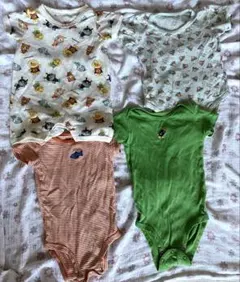 ベビー　ロンパース　ボディースーツ　セット