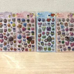たまごっち　きゅん〜 ポップシール　ぷくぷくシール　４枚セット