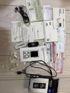 動作確認済　SONY ウォークマン NW-S754/WM イヤホン付のサムネイル
