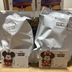 正規品ポップマート ミッキーファミリー ⭐︎ミッキー&ミニー2セット