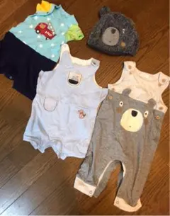 値下げ完売レアロンパース セット　ミキハウス