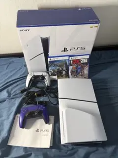 【美品】PS5本体 (CFI-2000A01) コントローラー2個＋ソフト2本付