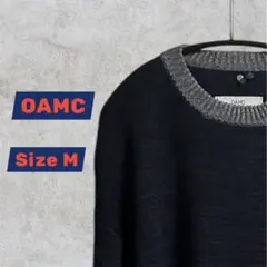 OAMC 切り替えニット MOHAIR PANEL CREW NECKのサムネイル