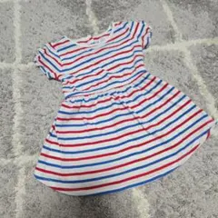 baby GAP ストライプ ワンピース 18-24ヶ月 90 95 リボン