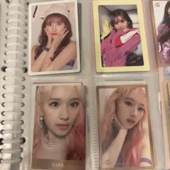 TWICE トゥワイス サナ トレカ4点セット バラ売り不可