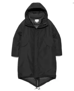 新nanamica GORE-TEX Long DownCoat BLACK M