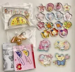 サンリオ ガチャ カプセルトイ ステッカー シール 正規品 セット おすそわけ