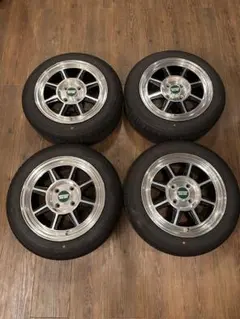ハヤシレーシング　14インチPCD100 6J +38 タイヤ新品　引っ張り千葉 ハヤシレーシング 14インチPCD100 6J +38 タイヤ新品 引っ張り千葉