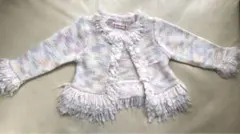 メゾピアノ ベビーカーディガン 80cm