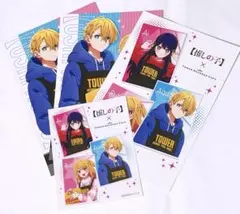 ［推しの子］ステッカー ポストカード 星野アイ アクア ルビー コラボカフェ