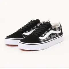 VANS オールドスクール V36CF JP.PTN BLACK/WHITE