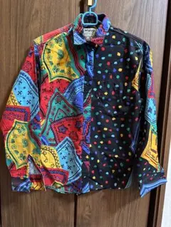 wrangler ラングラー　総柄シャツ　M 古着