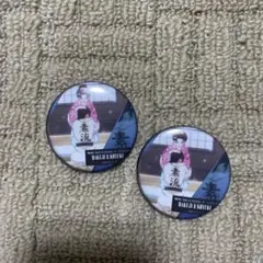 劇場版 鬼滅の刃 無限城編 ものがたる背中コレクション缶バッジB 猗窩座&恋雪