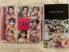 timelesz アルバムFAM 通常盤　（トレカ:松島/篠塚）