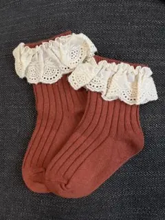 ベビー靴下 レース フリル ソックス 1-2y