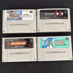 スーパーファミコン ４本セット