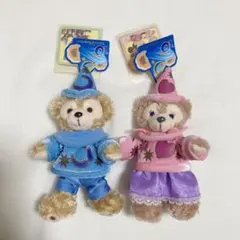 ダッフィー シェリーメイ ぬいぐるみバッジ