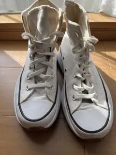 コンバース　ランスターハイク 厚底　韓国　ハイカット　Run star