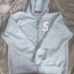 Supreme ネイビー フルジップパーカー L なごみ - メルカリ