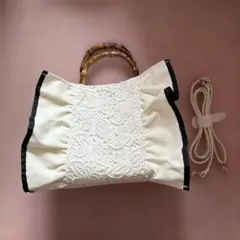ジェーンマープル♡リボンハンドバッグ ブラック♡エミリーテンプル 