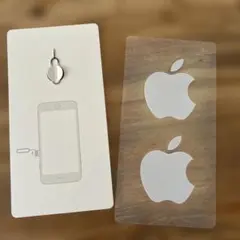 Apple SIMピン ステッカー