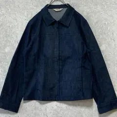 デニムジャケット ジップアップ
