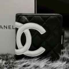 チ*ェ様 CHANEL　二つ折り財布 カンボンライン ココマーク マトラッセ ラ