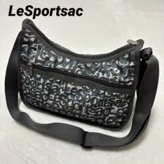 レスポートサック ロゴ 総柄 ショルダー 斜め掛け バック ファスナー ポケット