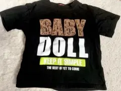BABYDOLL キッズ Tシャツ ブラック