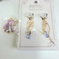 【未開封】 葬送のフリーレン イヤリング USJ 　　フェルン メタルチャーム付