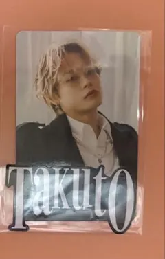 MAZZEL タクト TAKUTO トレカ フォトカ ステッカーセット - メルカリ
