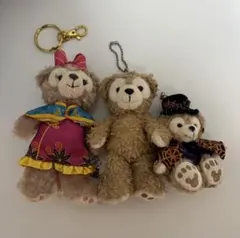 ディズニー ぬいぐるみキーホルダー ダッフィー シェリーメイ